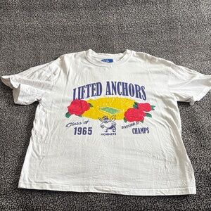 Lifted Anchors White Graphic Tee